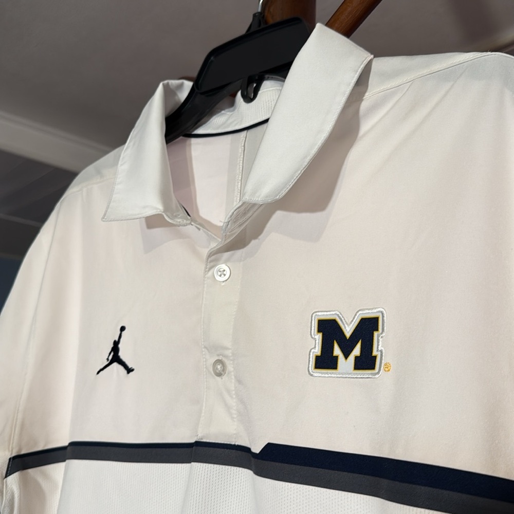 University of Michigan Jordan Golf Polo - Picture 2 of 4